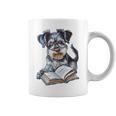 Nerdy Schnauzer Dog Book Lover Glasses Cute Pet For Men Women Kids Graphic Print Coffee Mug Nerdy Schnauzer Dog Book Lover Glasses Cute Pet For Men Women Kids Graphic Print Coffee Mug