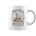 North Pole Readers Club Bookish Xmas Santa Book Reading Graphic Print Coffee Mug