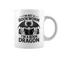 Im Not A Bookworm Im A Book Dragon Fantasy Graphic Print Coffee Mug Im Not A Bookworm Im A Book Dragon Fantasy Graphic Print Coffee Mug