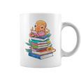 Octopus Reading Bookworm Book Reading Octopus Lover Graphic Print Coffee Mug