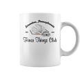 The Office Finer Things Club With Book Graphic Print Coffee Mug The Office Finer Things Club With Book Graphic Print Coffee Mug