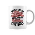 Once Upon a Time There Was a Girl Bookmark And Books Graphic Print Coffee Mug Once Upon a Time There Was a Girl Bookmark And Books Graphic Print Coffee Mug