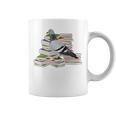 Pigeon Birds And Books Reading Bird Watching Bookworm Graphic Print Coffee Mug