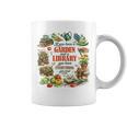 Plant & Book Lover Gardener If You Have A Garden & A Library Graphic Print Coffee Mug Plant & Book Lover Gardener If You Have A Garden & A Library Graphic Print Coffee Mug