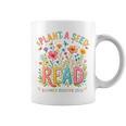 Plant A Seed Read Library Summer Reading 2026 Floral Book Graphic Print Coffee Mug