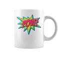 Pow Retro Comic Book Art Superhero Bubble Premium Graphic Print Coffee Mug