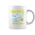 Proud Member Beach Book Club Retro Vintage Summer Bookish Graphic Print Coffee Mug