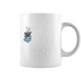 Puggle Avid Book Reader Dog Mom Graphic Print Coffee Mug