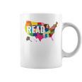 Read America Shirt United States Read Books Graphic Print Coffee Mug