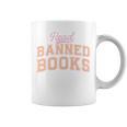 Read Banned Books Retro Varsity Aesthetic Reading Graphic Print Coffee Mug