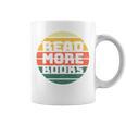 Read More Books Retro Vintage Book Lover Premium Tri-Blend Graphic Print Coffee Mug