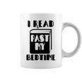 I Read Past My Bedtime Book Reader Graphic Print Coffee Mug
