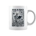 Read In Peace Book Lover Bookworm Skeleton Book Lover Graphic Print Coffee Mug Read In Peace Book Lover Bookworm Skeleton Book Lover Graphic Print Coffee Mug
