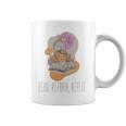 Read Return Repeat Book Lover Cat Reading Library Premium Tri-Blend Graphic Print Coffee Mug
