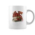 I Read Because Roasting People Is Frowned Upon Dragon Book Premium Tri-Blend Graphic Print Coffee Mug