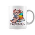 Readalotl a Kawaii Axolotl Reading a Book As Readsalotl Raglan Baseball Tee Graphic Print Coffee Mug Readalotl a Kawaii Axolotl Reading a Book As Readsalotl Raglan Baseball Tee Graphic Print Coffee Mug