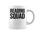 Reader Book Lover Reading Squad Graphic Print Coffee Mug