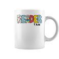Reader I Am Bookworm Librarian I Heart Read Book Lover Graphic Print Coffee Mug