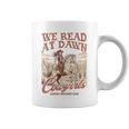 Reading Book Club Western Life We Read At Dawn Cowgirls Graphic Print Coffee Mug