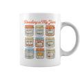 Reading Is My Jam Book Lover Fantasy Reader Graphic Print Coffee Mug
