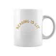 Reading Is Lit Book Lover Reading Teacher Graphic Print Coffee Mug Reading Is Lit Book Lover Reading Teacher Graphic Print Coffee Mug