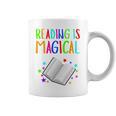 Reading Is Magical I Love To Read Book Lovers Teacher Graphic Print Coffee Mug Reading Is Magical I Love To Read Book Lovers Teacher Graphic Print Coffee Mug