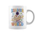 Reading Out Of The World Book Lover Reading Boys Girls Kids Graphic Print Coffee Mug