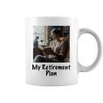 My Retirement Plan Cat Lover Wine Drinker Book Reader Graphic Print Coffee Mug My Retirement Plan Cat Lover Wine Drinker Book Reader Graphic Print Coffee Mug