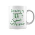 Retro Book Club Reading Is Fundamental Readers Graphic Print Coffee Mug Retro Book Club Reading Is Fundamental Readers Graphic Print Coffee Mug