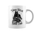 Salem Witch Book Club Bookish Retro Halloween Cat Graphic Print Coffee Mug Salem Witch Book Club Bookish Retro Halloween Cat Graphic Print Coffee Mug