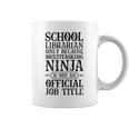 School Librarian Only Vintage Library Book Lover Graphic Print Coffee Mug School Librarian Only Vintage Library Book Lover Graphic Print Coffee Mug