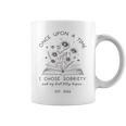 Sobriety Floral Book Best Chapter Yet 2026 Sober Woman Graphic Print Coffee Mug