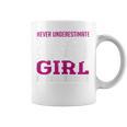 SOMMAS BOOKS Never Underestimate The Power Of a Girl With a Book Reading Graphic Print Coffee Mug SOMMAS BOOKS Never Underestimate The Power Of a Girl With a Book Reading Graphic Print Coffee Mug