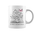 Sorry I'm Booked Book Lover Teachers Librarians Graphic Print Coffee Mug