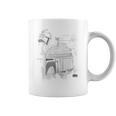 Star Wars The Book Of Boba Fett Helmet Schematic V-4 Graphic Print Coffee Mug