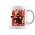 Star Wars The Book Of Boba Fett The Legend Lives Poster V-2 Graphic Print Coffee Mug Star Wars The Book Of Boba Fett The Legend Lives Poster V-2 Graphic Print Coffee Mug