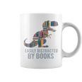 StuffedRex Trex Stuffy Books Nerds Dinosaur Costume Trex Graphic Print Coffee Mug
