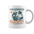 Summer Reading Books Lover I'm Booked For The Summer Graphic Print Coffee Mug