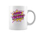 Super Mommy Comic Book Superhero Mother's Day Graphic Print Coffee Mug