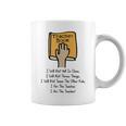 Teacher Book I Will Not Yell In Class Teacher Teaching Men Women Graphic Print Coffee Mug