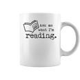 AS Tees Ask Me What I'm Reading Book Literature Love Read Graphic Print Coffee Mug