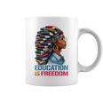 History Education Is Freedom Books Black History Graphic Print Coffee Mug History Education Is Freedom Books Black History Graphic Print Coffee Mug