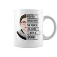 Never Underestimate The Power Of a Girl With a Book Reading Graphic Print Coffee Mug Never Underestimate The Power Of a Girl With a Book Reading Graphic Print Coffee Mug