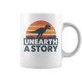 Unearth A Story Dinosaur Reader Book Lover 2026 Graphic Print Coffee Mug