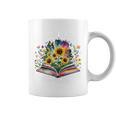 Unearth A Story Summer Reading 2026 Flower Butterfly Book Premium Tri-Blend Graphic Print Coffee Mug