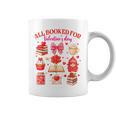 Valentines Reading Book Lover All Booked For Valentine's Day Graphic Print Coffee Mug