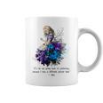 Vintage Book Quote It’s No Use Going Back To Yesterday Graphic Print Coffee Mug
