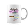 When You Enter This Library Book Reader Reading Graphic Print Coffee Mug