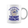 Why Was The Math Book Sad Too Many Problems Math Humor Graphic Print Coffee Mug