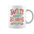Wild About Reading Book Reading Library Writer Premium Tri-Blend Graphic Print Coffee Mug